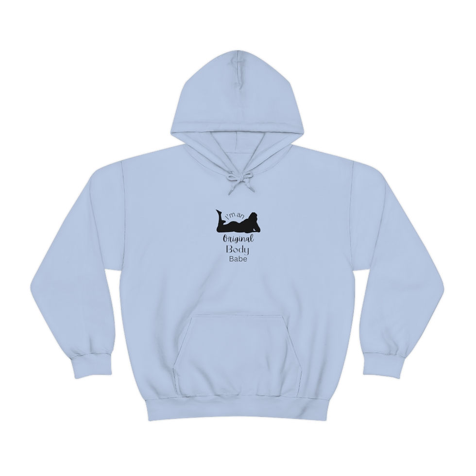 Thumbnail: Original Body Babe Hooded Sweatshirt