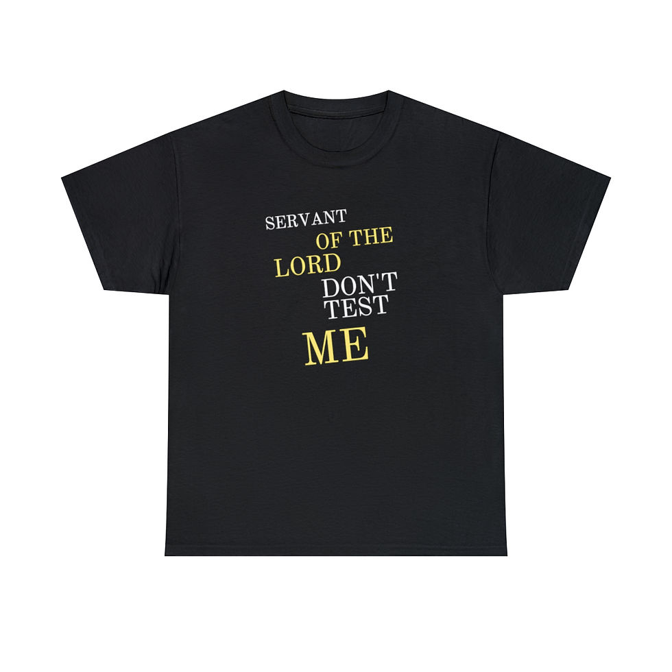 Thumbnail: Servant of the Lord T Shirt