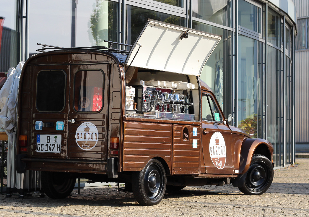 Garcon De Cafe Espresso Catering Coffee Truck Barista