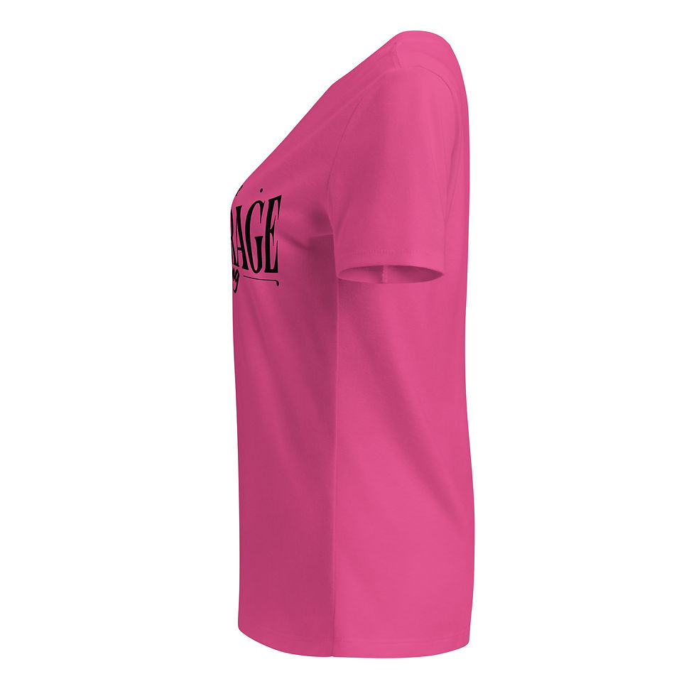 Thumbnail: Women’s relaxed v-neck t-shirt copy
