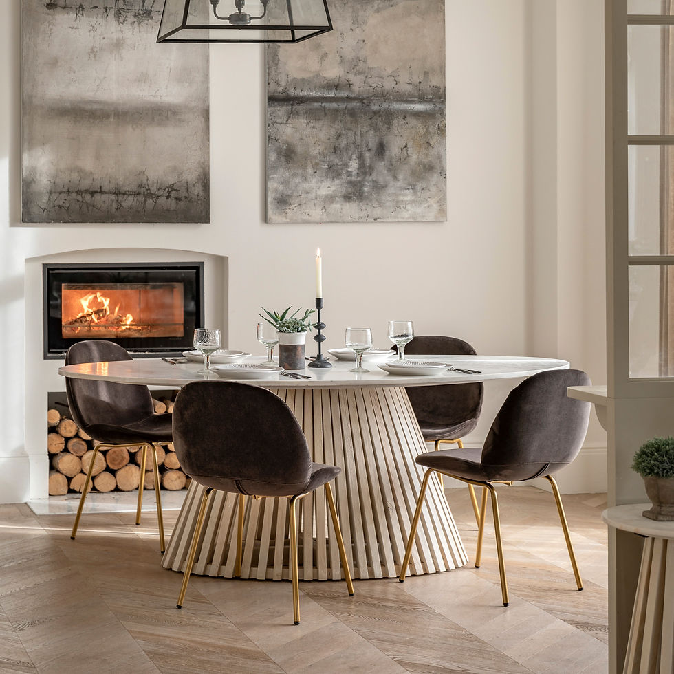 Thumbnail: Dawson Oval Dining Table