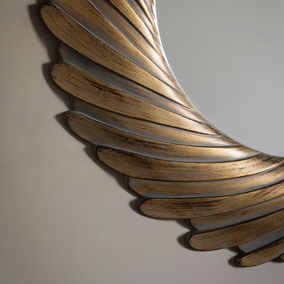 Thumbnail: Tara Mirror Gold Verdigree