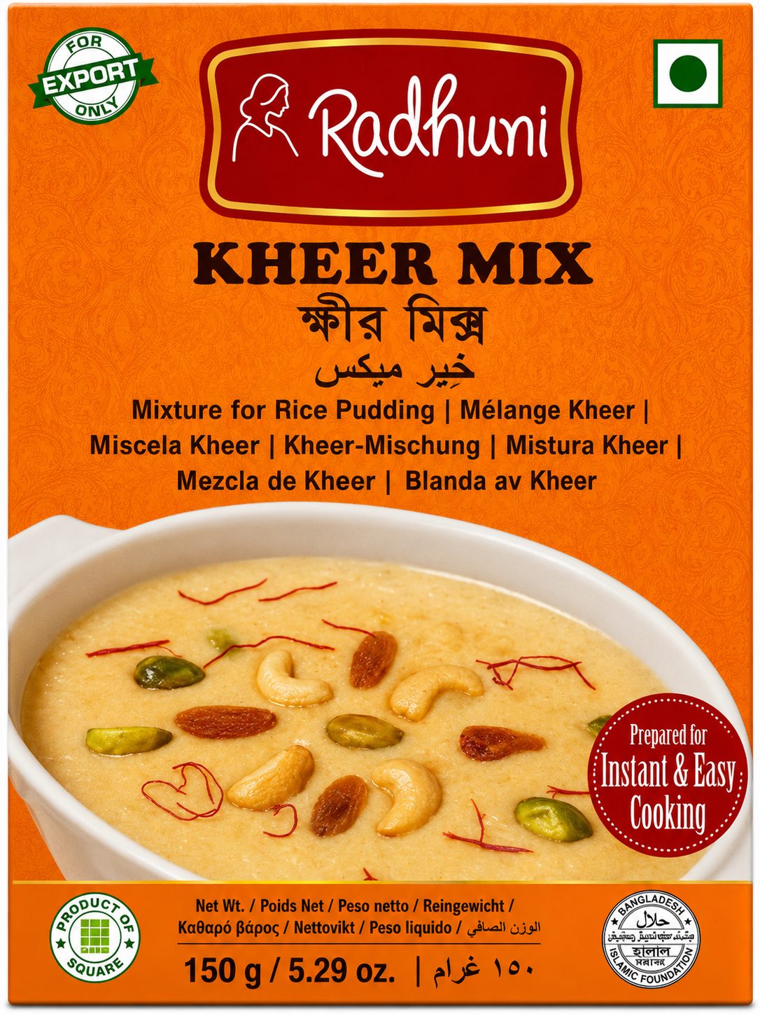Radhuni Kheer Mix 150g