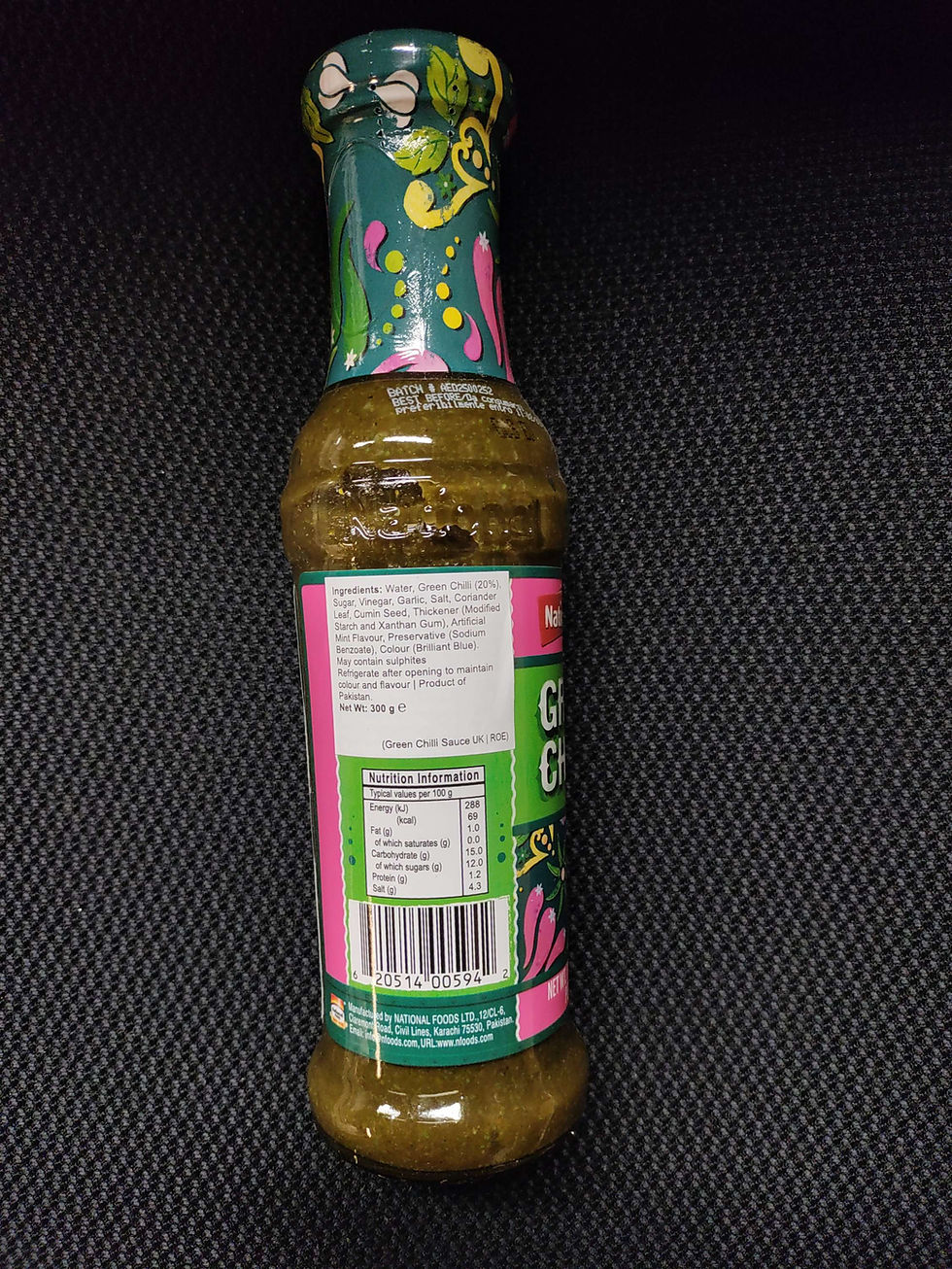 Thumbnail: National Green Chilli sauce 300g