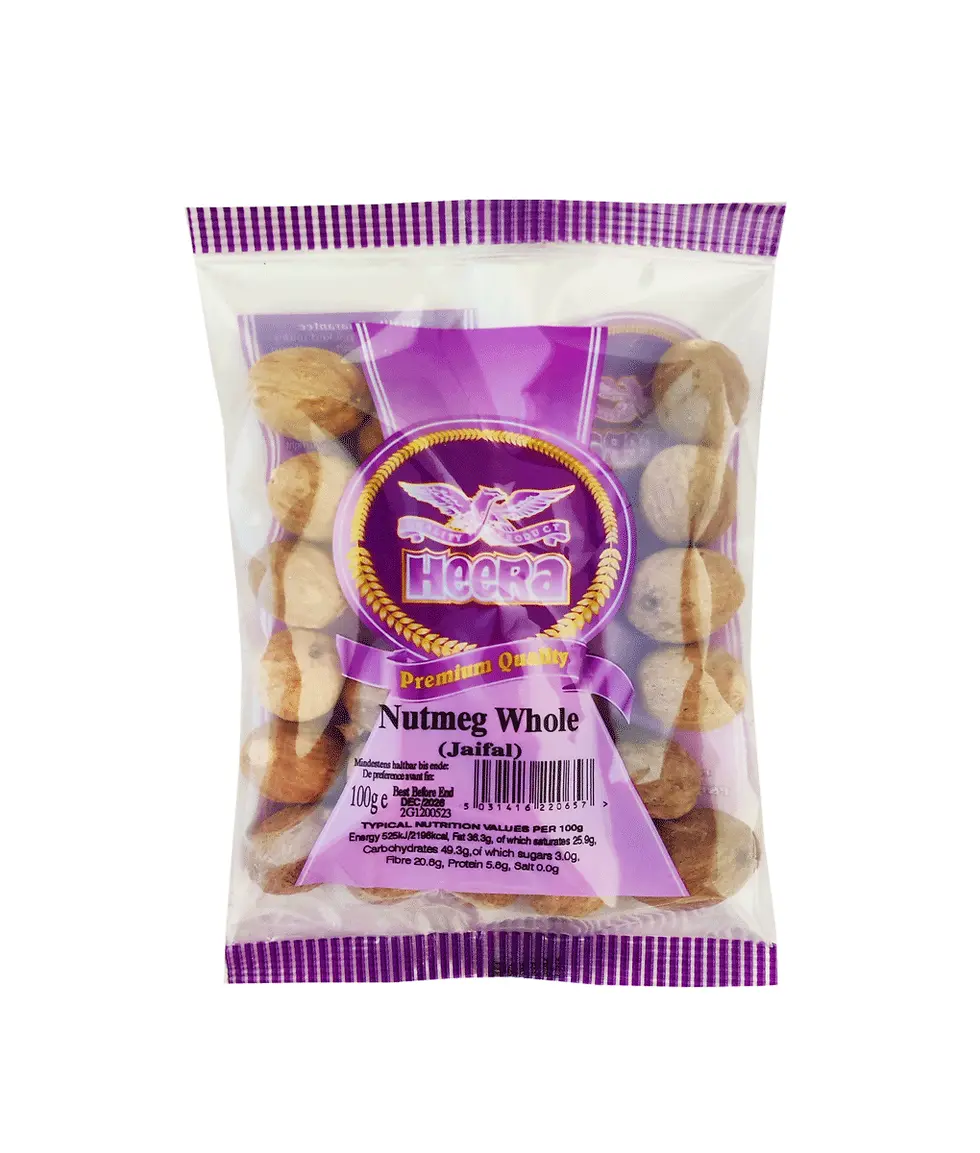 Heera Nutmeg Whole 100g