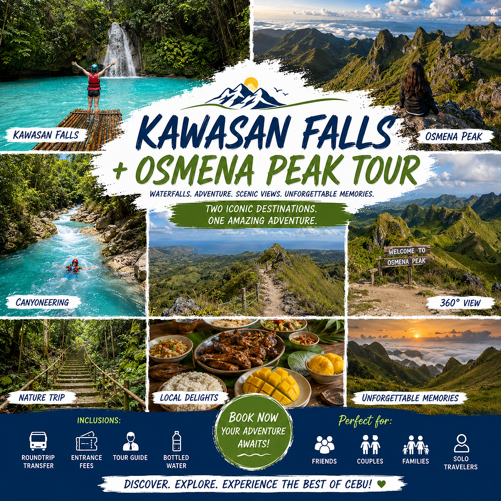 KAWASAN FALLS + OSMENA PEAK (S07)