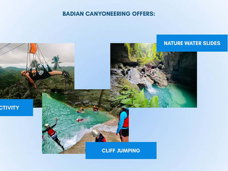 BADIAN CANYONEERING ADVENTURE