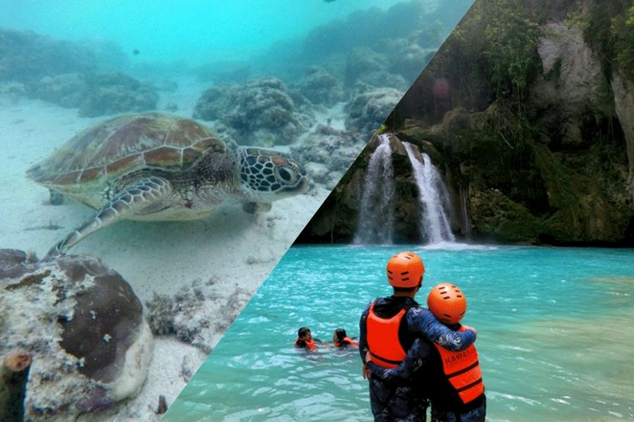 CANYONEERING and MOALBOAL ISLAND HOP