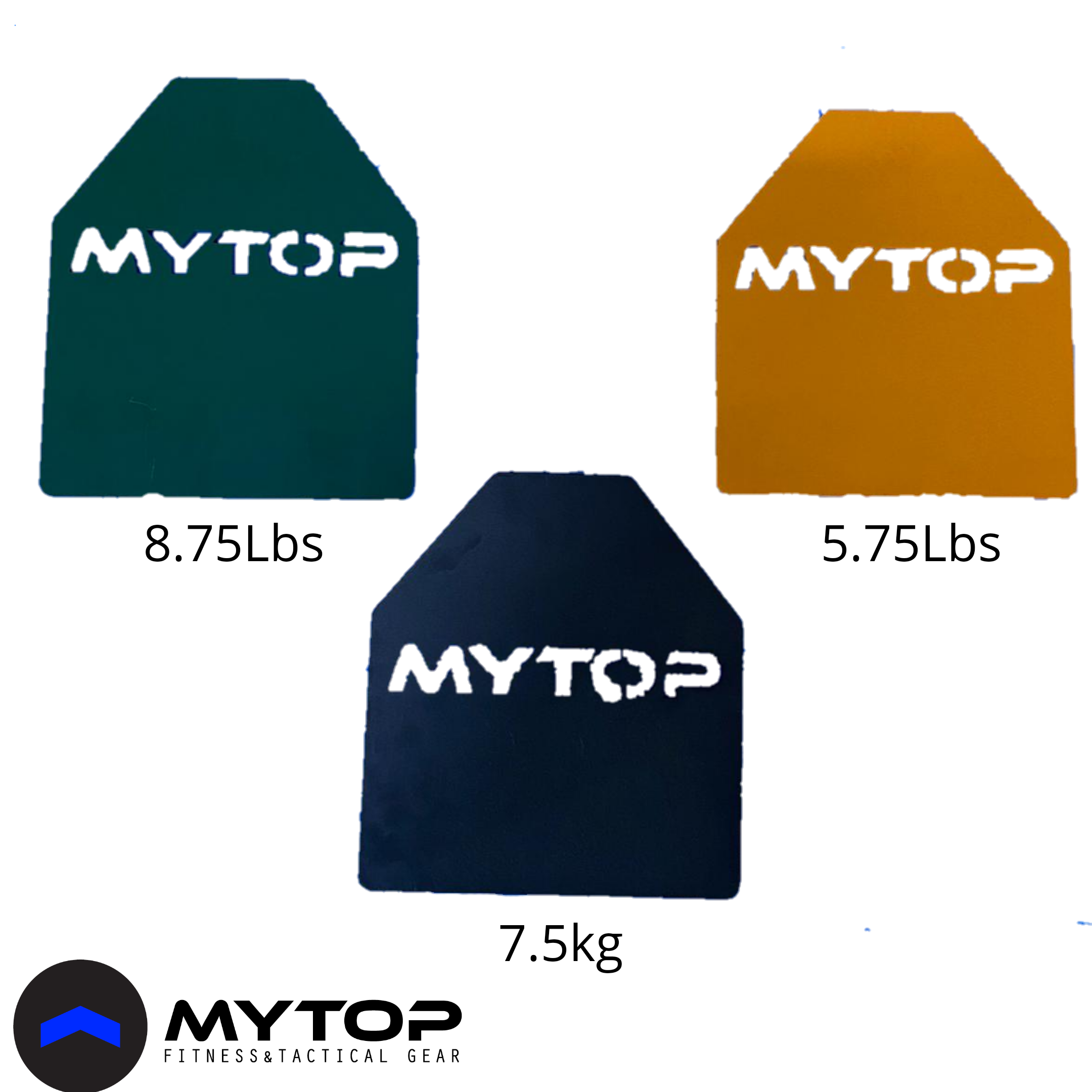 Tactical weight plates