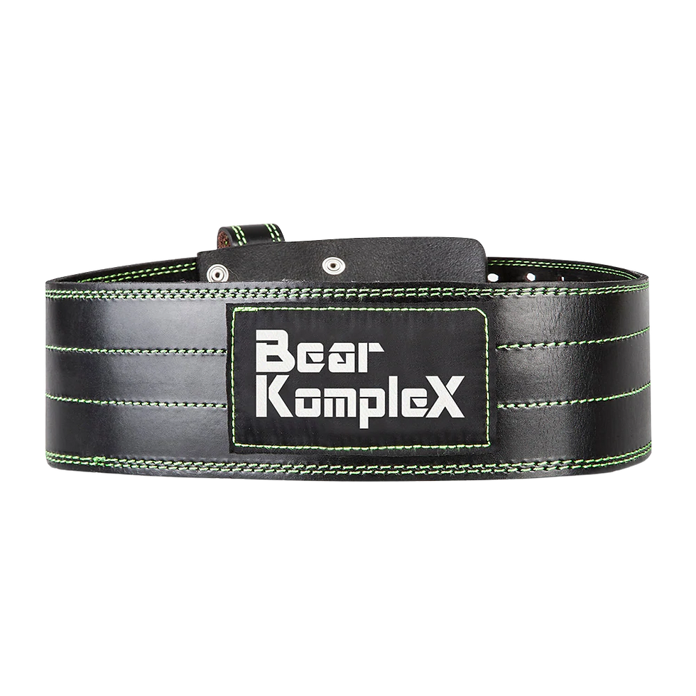 Thumbnail: Bear KompleX - Genuine Leather Buckle Belt