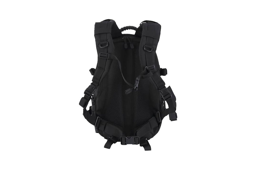 תמונה ממוזערת: תיק טקטי 25 ליטר צבע שחור - MYTOP