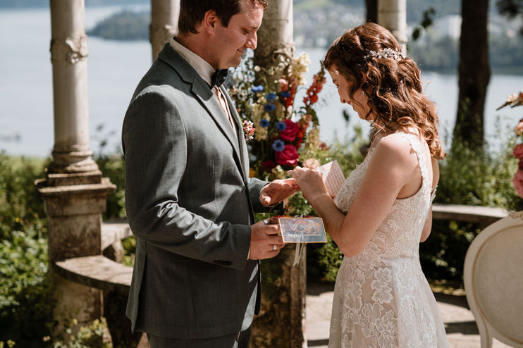 Trauung draussen, Luzern Utenberg