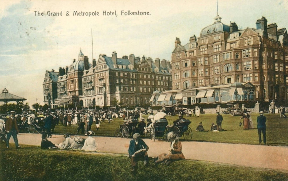13 - The Grand and The Metropole on a lively day on the Leas.jpg