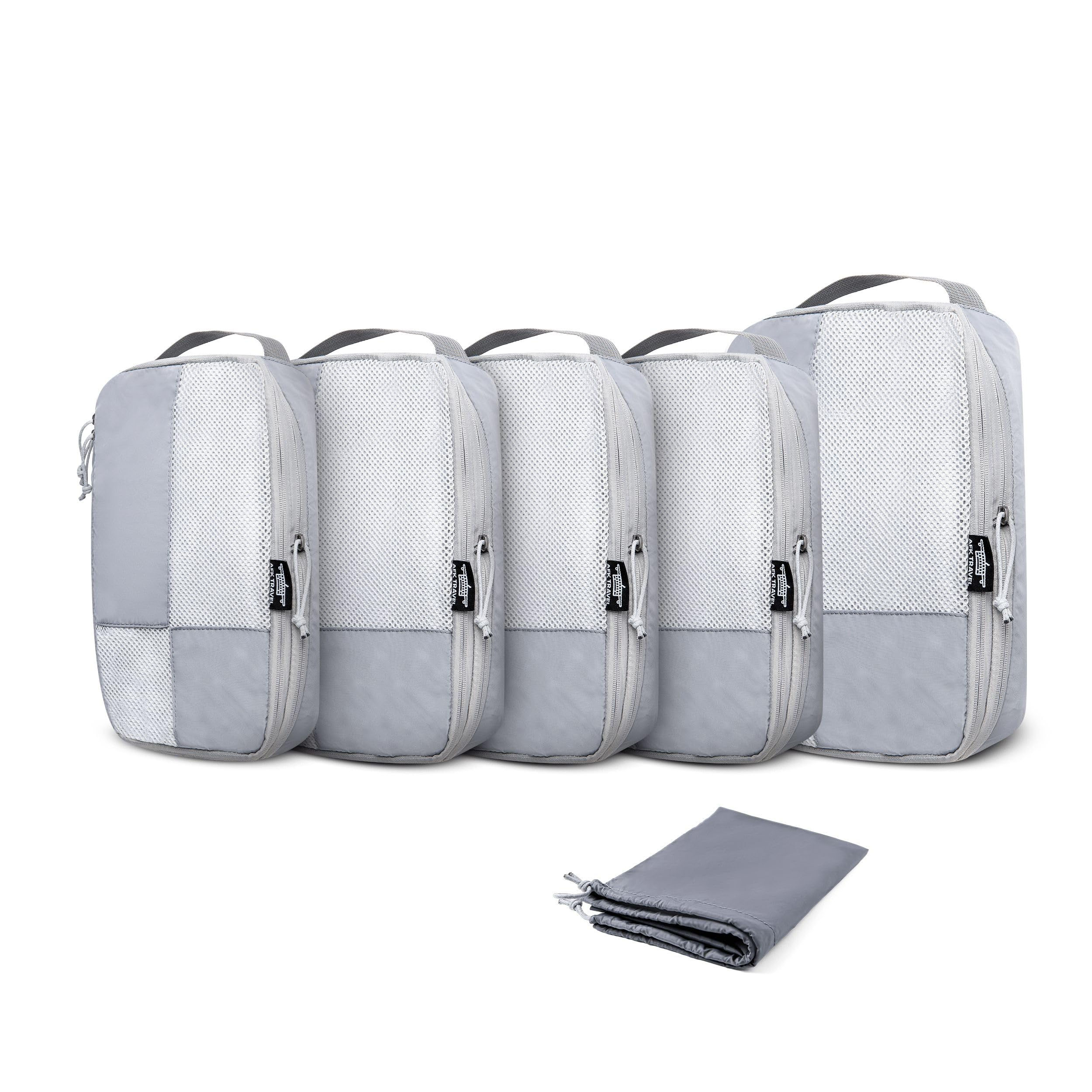 AFK travel Compression Packing Cubes Travel Organizer 6 Set Travel Luggage & Sui