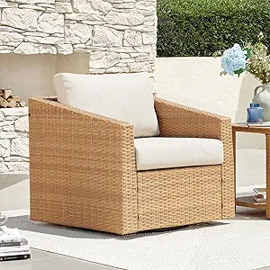 Coastal Summer Porch Refresh CHITA Patio Wicker Chair