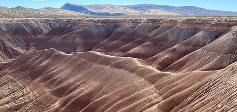 Mojave desert sand landscape 