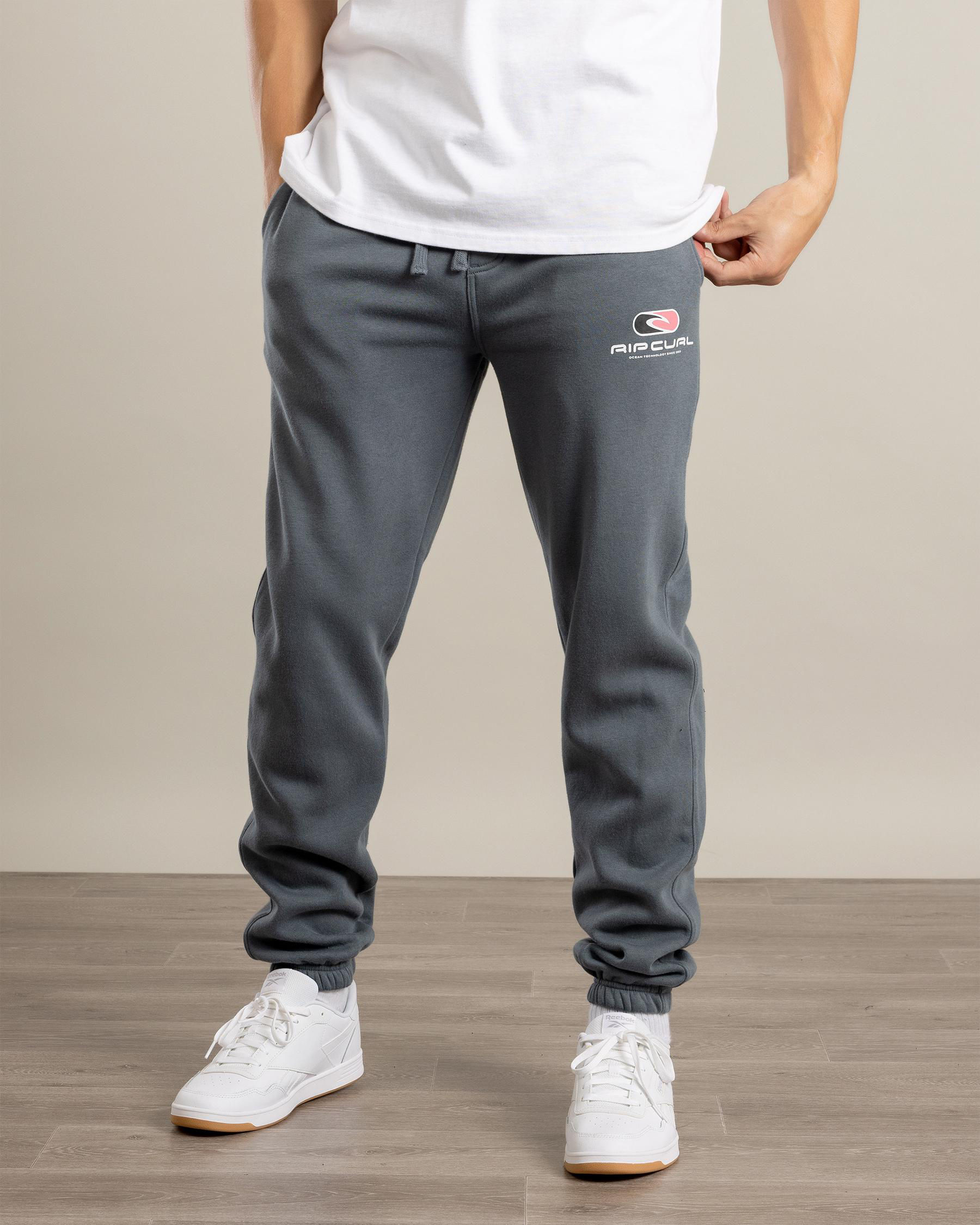 RIPCURL Mens Boys Icons of Surf Track Pants RRP $69.99 Pine Night Colour