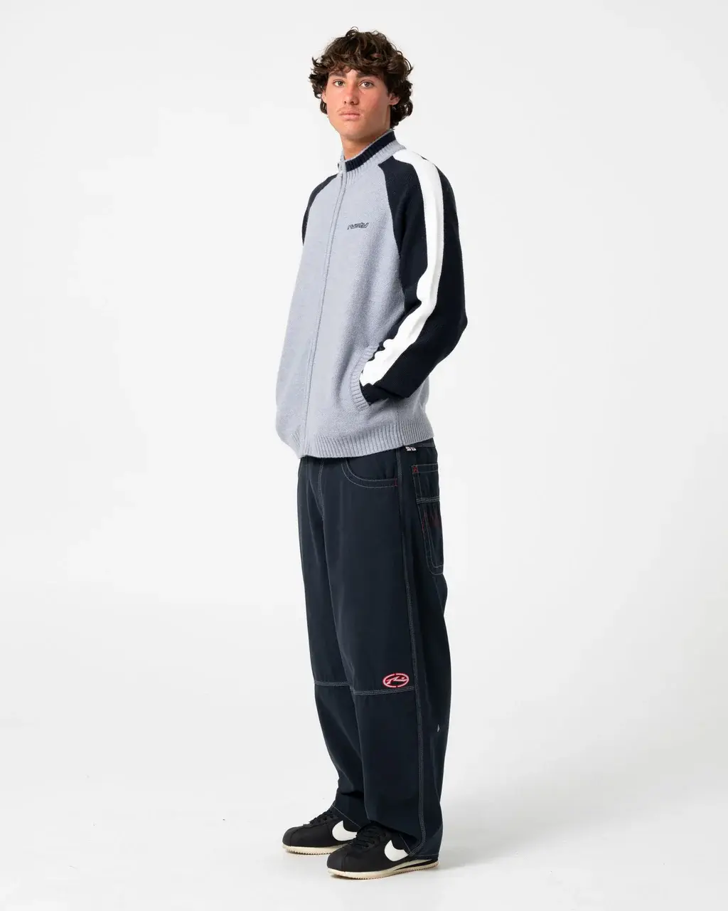 RUSTY MENS BOYS STEP-STONE CACOON PANT