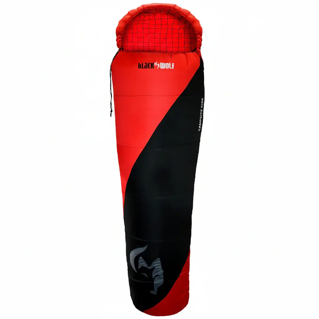 Blackwolf Campsite Kids Sleeping Bag 0C deg Summer Camp School