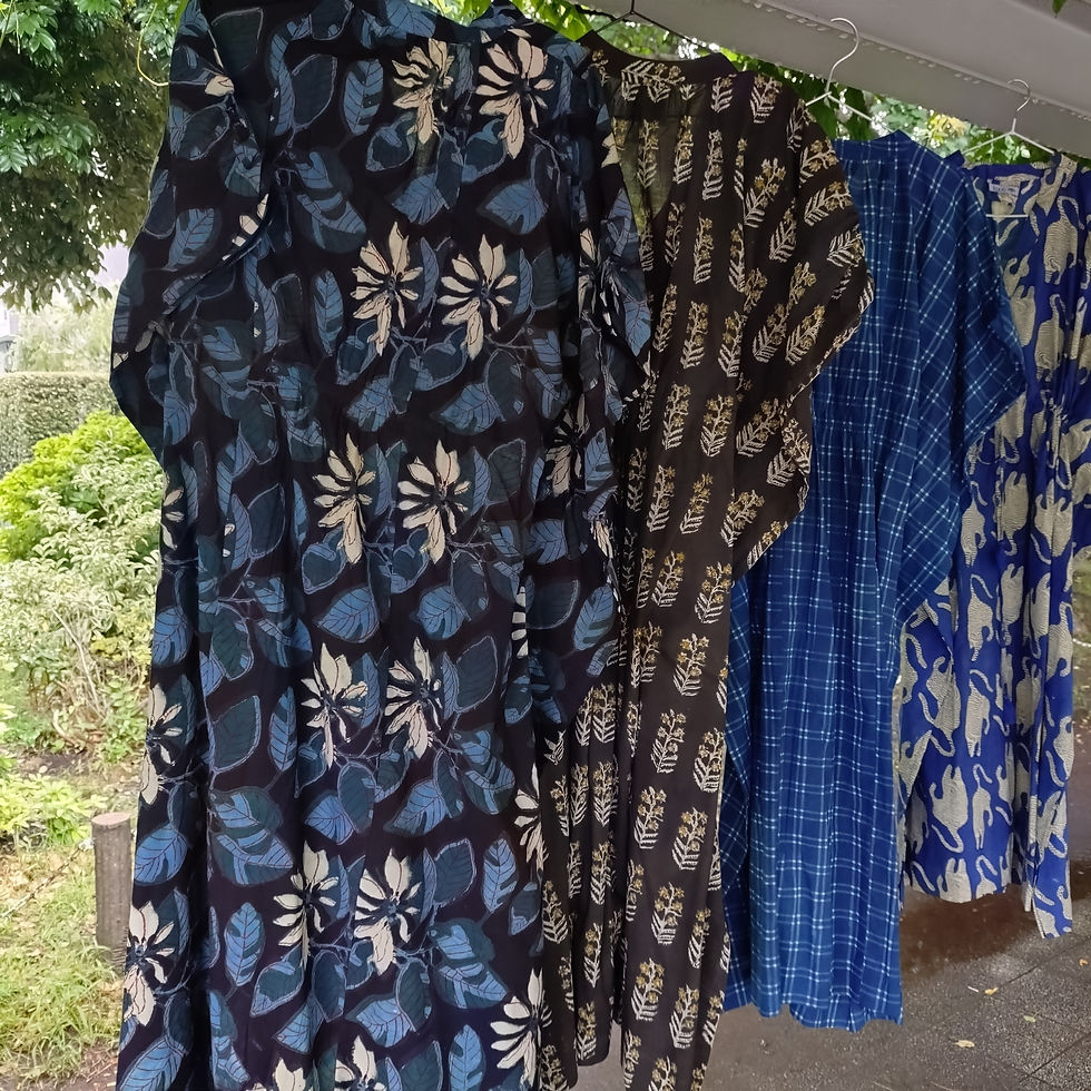 サムネイル： botanical dye 　kaftan rotus grace
