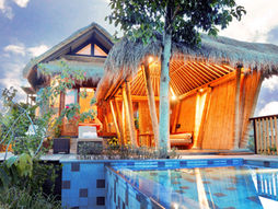 Signature Pool Suite with Meditation Pavilion at Fivelements Retreat Bali