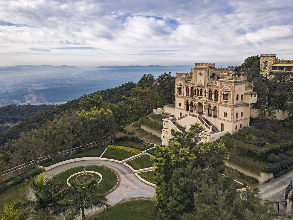 views of the french riviera and Mediterranean sea