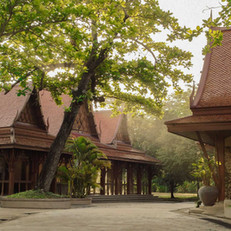 RXV Wellness Village wellness retreat in Thailand with traditional Thai architecture and tropical gardens