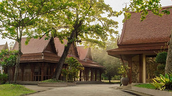 RXV Wellness Village wellness retreat in Thailand with traditional Thai architecture and tropical gardens