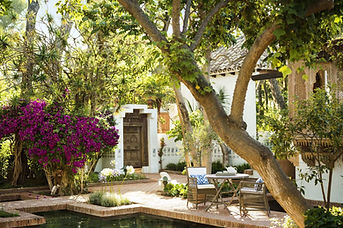 Elegant resort on the Andalusian coast of Spain, a calming destination for stress management and relaxation.