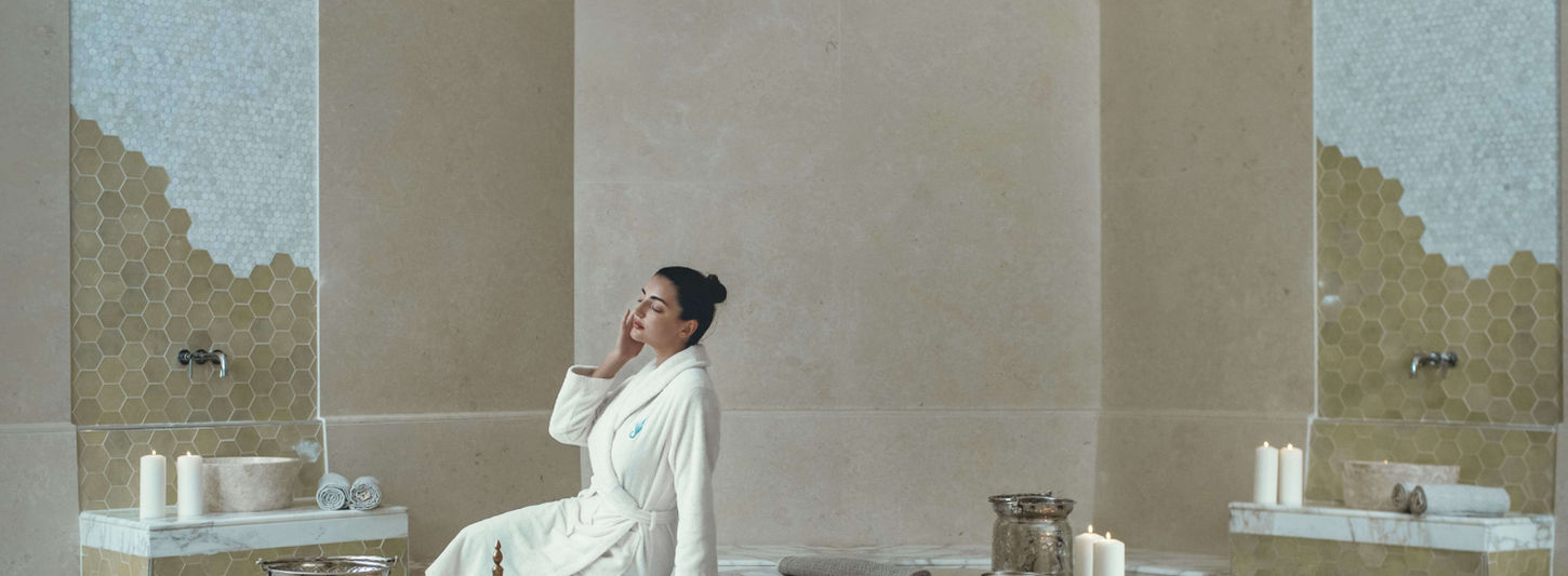 Luxurious hammam spa experience at Zulal Wellness Resort