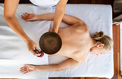 Sound healing massage treatment at Océano Health Spa Hotel Tenerife