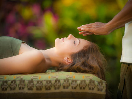 Balinese healing massage therapy at Fivelements Retreat Bali