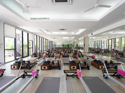 Reformer Pilates studio at Absolute Sanctuary Koh Samui
