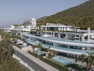 SHA Wellness Clinic exterior view with mountain backdrop in Alicante, Spain