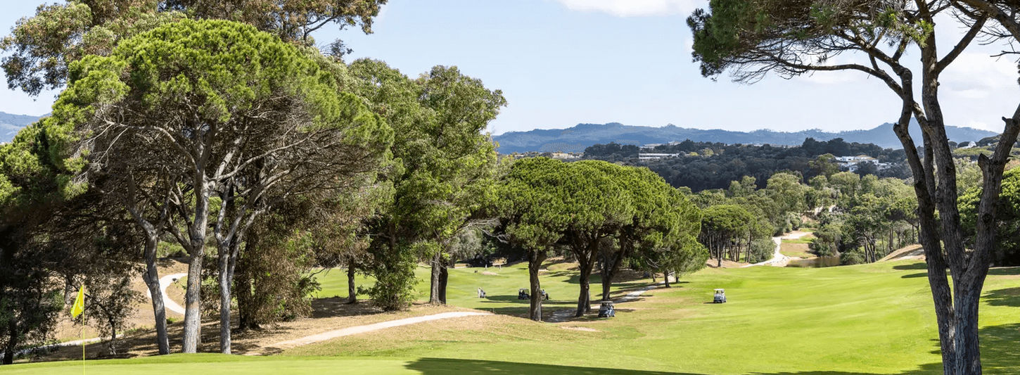Golf course at Hotel Palácio Estoril in Cascais Portugal