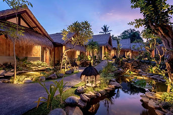 Hillside pool suite in Bali designed for deep relaxation, stress relief, and emotional wellbeing escapes.