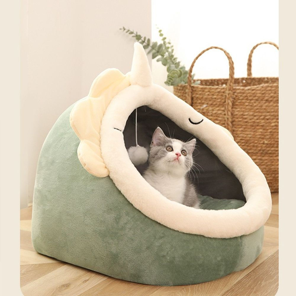 Đệm ngủ mềm mại hình khủng long (xanh)