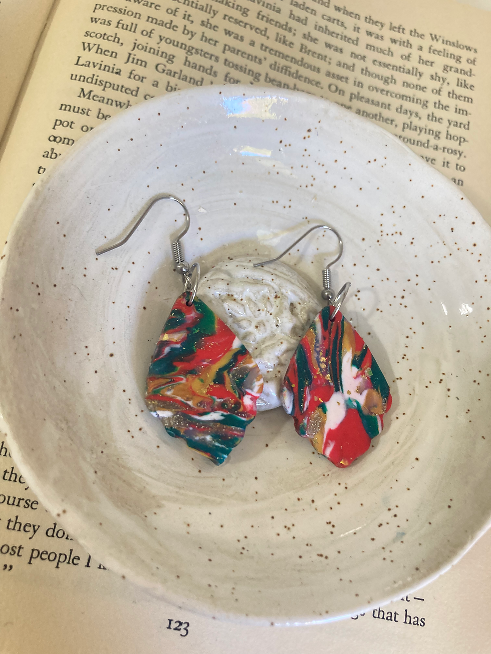 Thumbnail: Christmas Teardrop Dangles