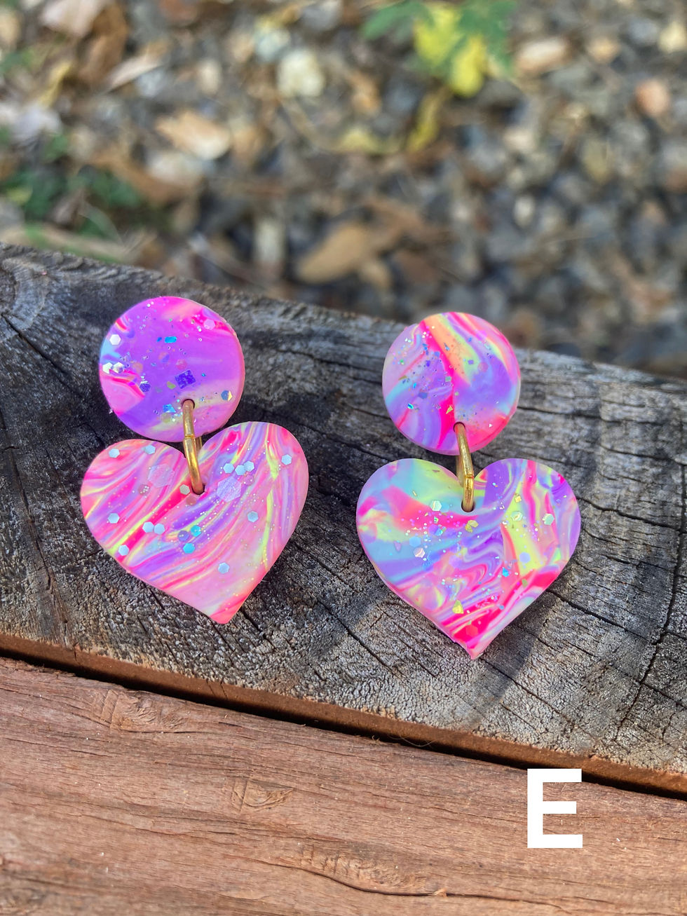 Thumbnail: Lover Heart stud dangles