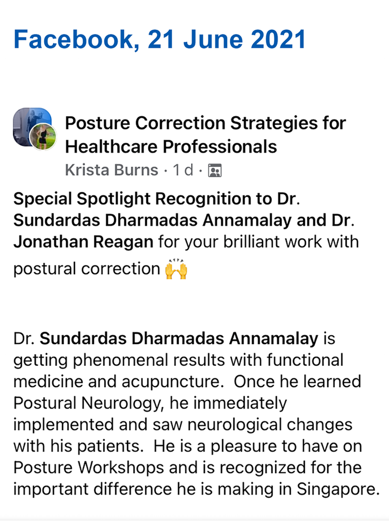 SDA — Postural Neurology Facebook feature