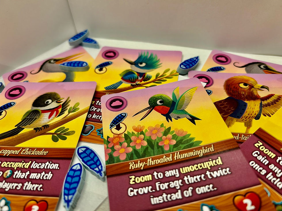 Thumbnail: Maple Valley Roaming Raven and Feathered Friends Mini-Expansions $8US