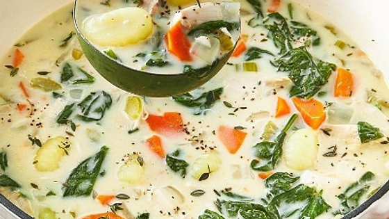 Chicken Gnocchi Soup for 6