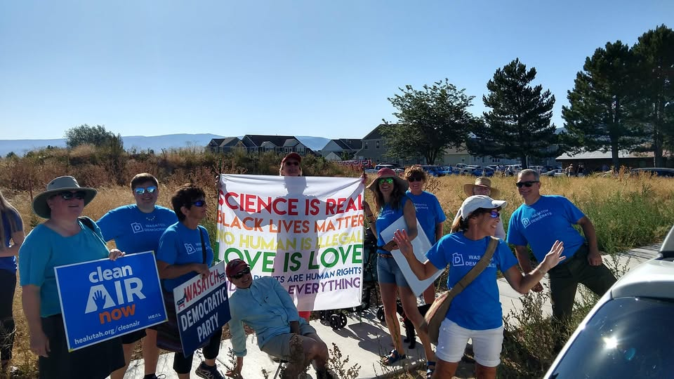 Walk with us in the Midway Swiss Days Parade! Ride your decorated bike! Bring candy to toss to the kids! Bring your issue sign or carry a Wasatch Dems sign. Polite signs only please!