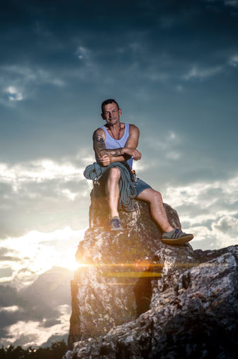 Professioneller Portraitfotograf in Frankfurt für Studioaufnahmen.