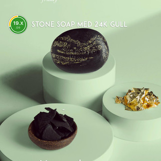 Stone Soap med 24k gull