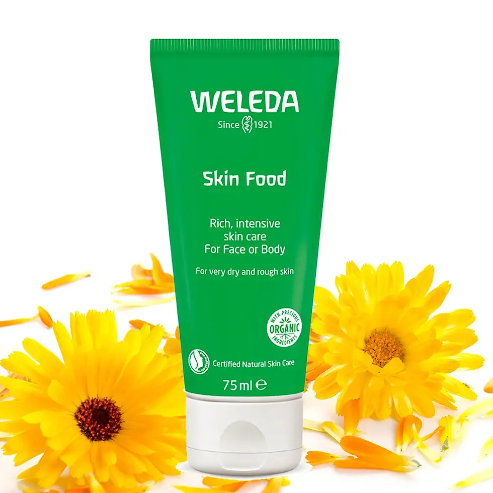 Thumbnail: Pleiende Weleda Skin Food multikrem for myk hud