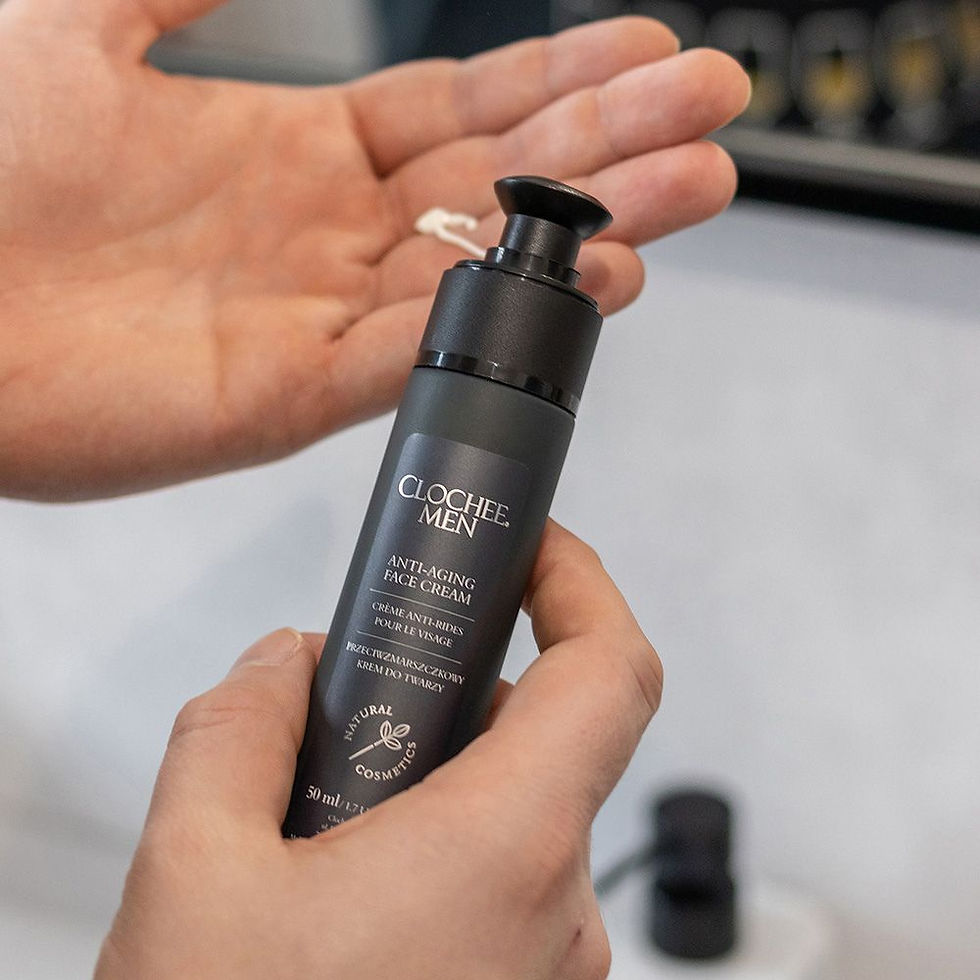 Miniatyrbilde: Anti-aging ansiktskrem for menn. Men by Clochee