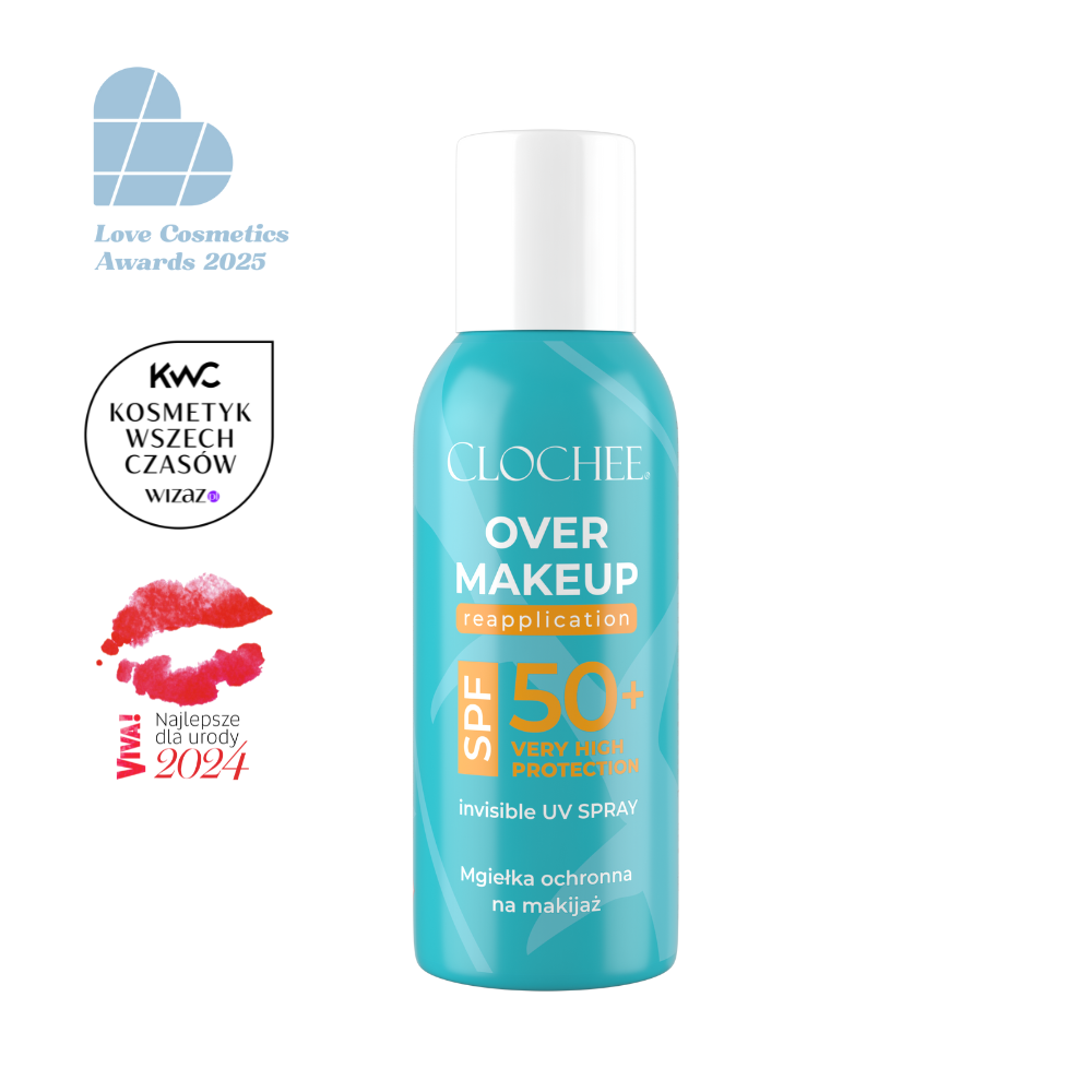 Over Makeup SPF50+ UV Spray by Clochee