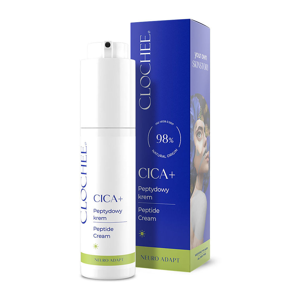 CICA+ dagkrem med nevropeptider og Centella Asiatica fra Clochee