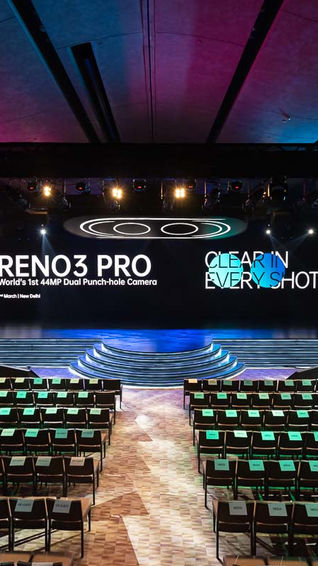 Oppo Reno 3 Global Product Launch Event Photography At Andaz Delhi